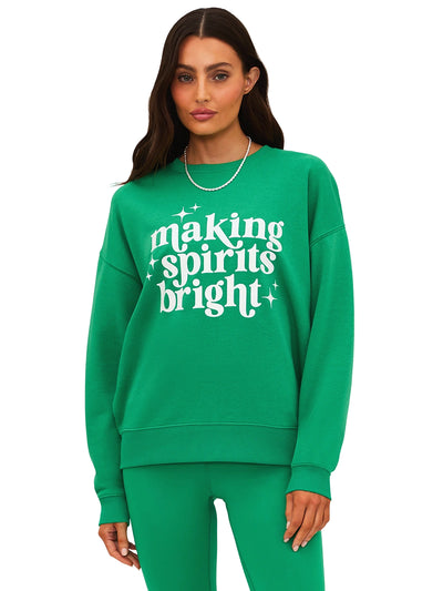 Beach Riot: Devyn Oversized Sweatshirt (BR55969R5-GRN)