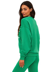 Beach Riot: Devyn Oversized Sweatshirt (BR55969R5-GRN)