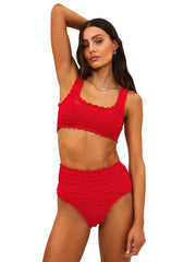 Beach Riot: Andy-Kirby Bikini (BR55810R5-RUBY-BR55822R5-RUBY)