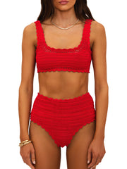 Beach Riot: Andy-Kirby Bikini (BR55810R5-RUBY-BR55822R5-RUBY)