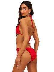 Beach Riot: Winona-Soleil Bikini (BR55803R5-RUBY-BR55821R5-RUBY)