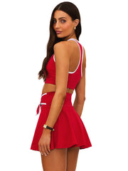 Beach Riot: Twist-Giselle Skirt (BR55607R5-PEPP-BR55607R5-PEPP)