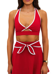 Beach Riot: Twist-Giselle Skirt (BR55607R5-PEPP-BR55607R5-PEPP)