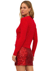 Beach Riot: Ally Cardigan-Trixie Skirt (BR55680R5-PEPP-BR55765R5-HORS)