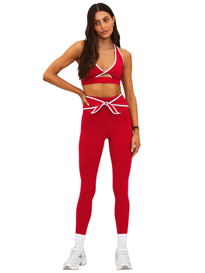 Beach Riot: Twist-Violetta Legging (BR55607R5-PEPP-BR55627R5-PEPP)