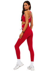 Beach Riot: Twist-Violetta Legging (BR55607R5-PEPP-BR55627R5-PEPP)