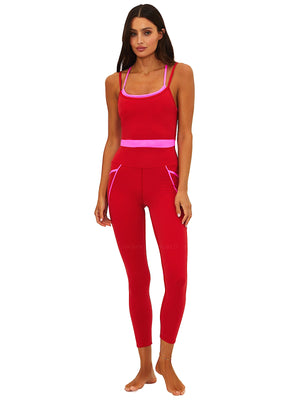 Beach Riot: Vinny-Von Legging (BR60407S6-RORE-BR60438S6-RORE)