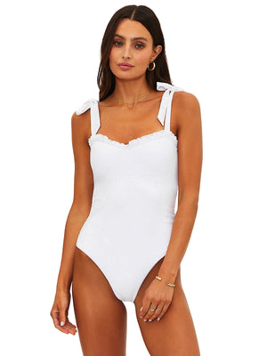 Beach Riot: Priya One-Piece (BRB3542SX-WHT)