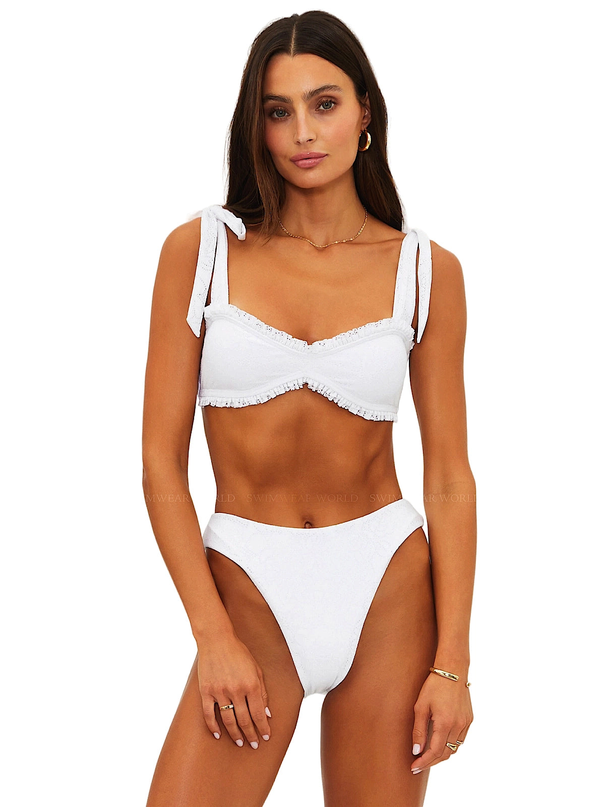 Beach Riot: Taryn-Amarie Bikini (BRB3511SX-WHT-BRB3524SX-WHT)
