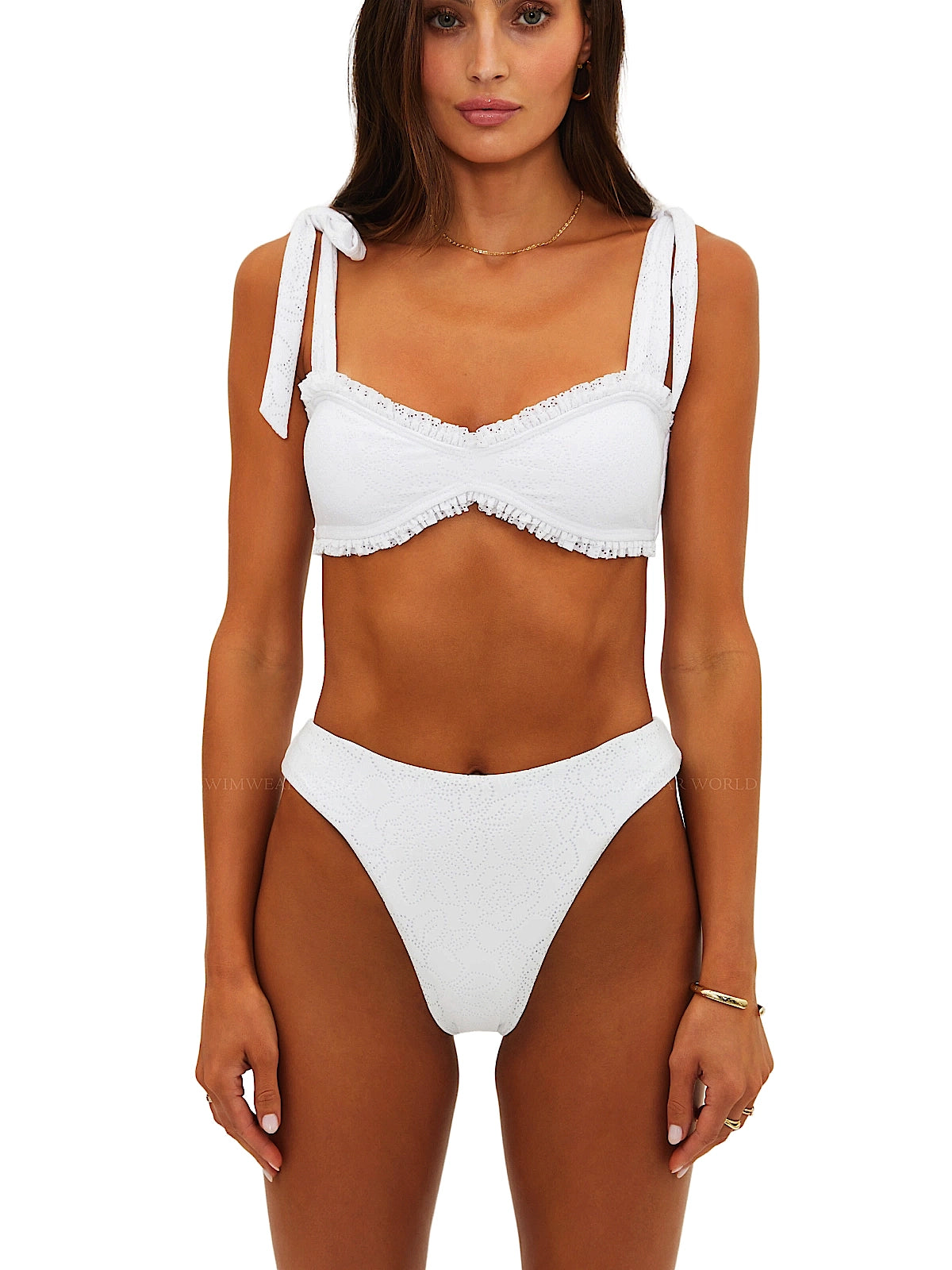 Beach Riot: Taryn-Amarie Bikini (BRB3511SX-WHT-BRB3524SX-WHT)