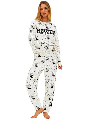 Beach Riot: Devyn Oversized Sweatshirt-Nash Pant (BR59069SX-HOWB-BR59075SX-HOWB)