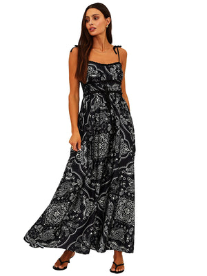 Beach Riot: Levie Maxi Dress (BR59064SX-BLK)
