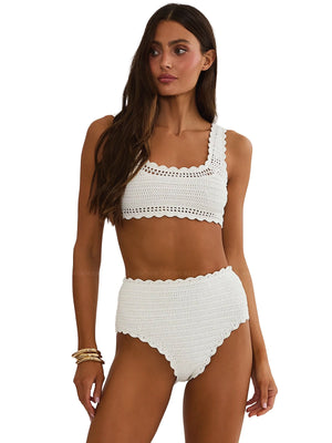 Beach Riot: Andy-Kirby Bikini (BR49310SX-WHT-BR55822R5-WHT)