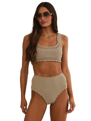 Beach Riot: Andy-Kirby Bikini (BR49310SX-TAN-BR55822R5-TAN)