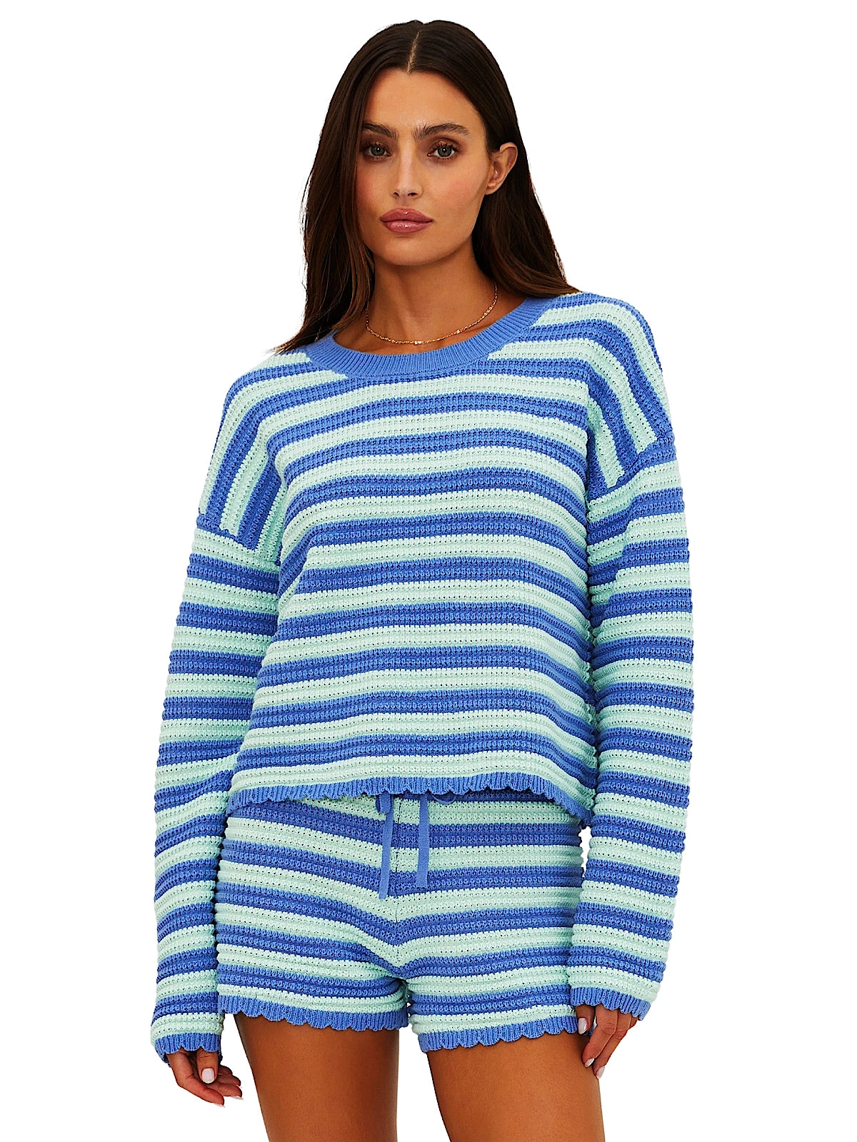 Beach Riot: Beach Sweater-Balboa Short (BR61072S6-SASS-BR61066S6-SASS)