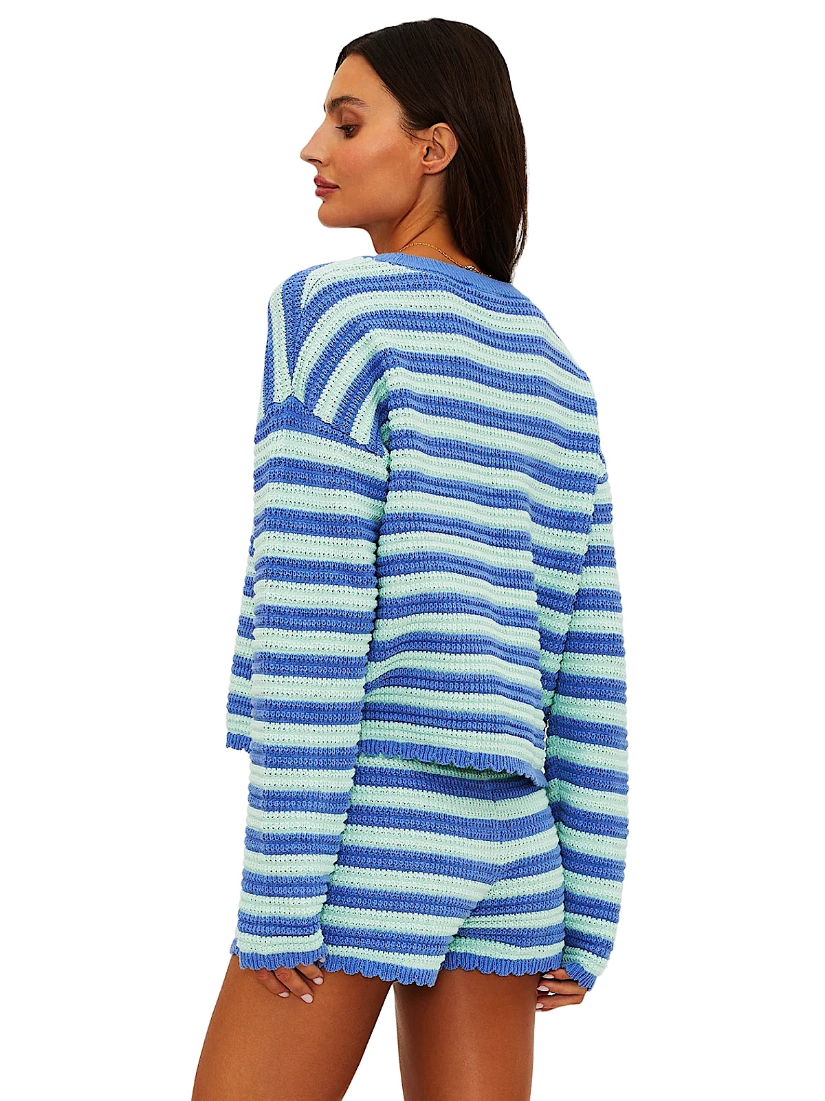 Beach Riot: Beach Sweater-Balboa Short (BR61072S6-SASS-BR61066S6-SASS)