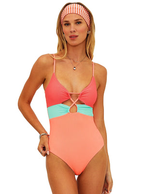 Beach Riot: Leslie One-Piece (BR60752S6-GUJC)
