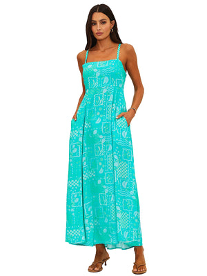 Beach Riot: Rianne Dress (BR61764S6-AQHA)
