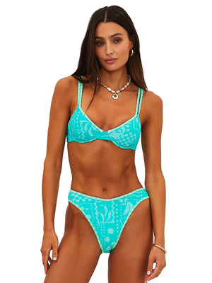 Beach Riot: Camilla-Daria Bikini (BR61702S6-AQHA-BR61730S6-AQHA)
