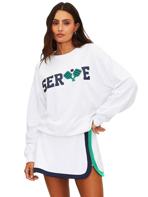 Beach Riot: Devyn Oversized Sweatshirt (BR63569S6-WHT)