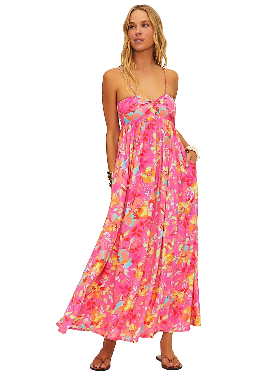 beach riot dress Holly Rose Tan | Cover Up Dress in shorts with pockets offer added coverage and convenience Charlotte Dress Redwood Floral, S