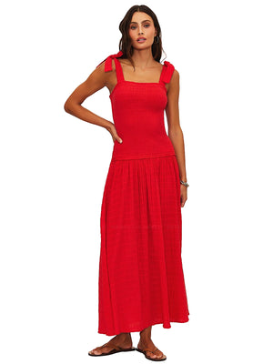 Beach Riot: Isadora Dress (BR63864S6-CRIM)