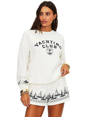 Beach Riot: Devyn Oversized Sweatshirt-Malik Short (BR63969S6-REAN-BR63978S6-REAN)