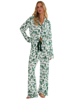 Beach Riot: Livy-Connie Pant Set (BR69992SX-GRFT)