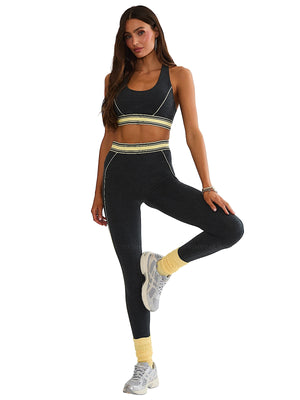 Beach Riot: Lucille-Tierney Legging (BR67015F6-GRAY-BR67027F6-GRAY)