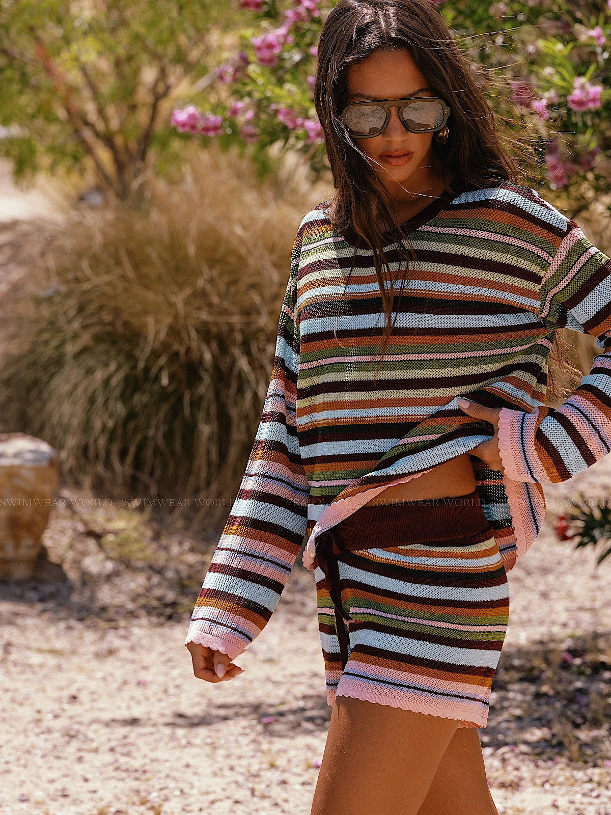 Beach Riot: Beach Sweater-Balboa Short (BR67472F6-PADI-BR67466F6-PADI)