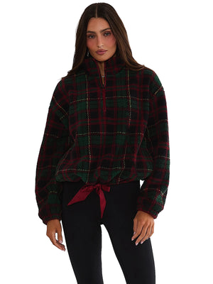 Beach Riot: Leona Sherpa Sweater (BR70579R6-PHPL)