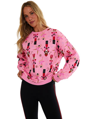 Beach Riot: Devyn Oversized Sweatshirt (BR70769R6-PNK)