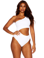 Beach Riot: Celine One Piece (BR8040C-WHT)