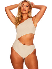 Beach Riot: Celine One Piece (BR8040C-TAN)
