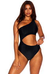 Beach Riot: Celine One Piece (BR8040C-BLK)