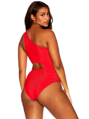 Beach Riot: Celine One Piece (BR8040C-RED)