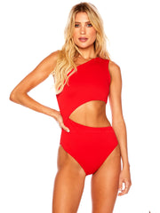 Beach Riot: Celine One Piece (BR8040C-RED)