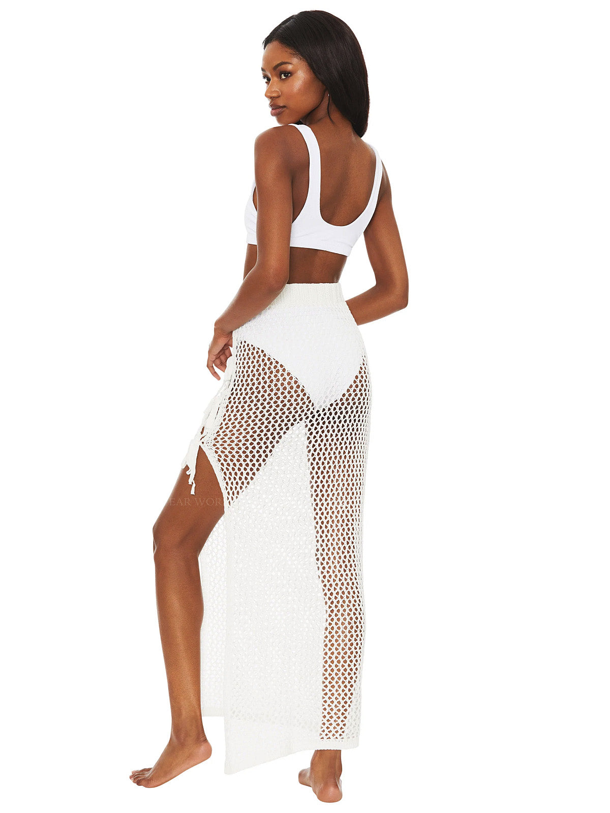 Beach Riot: Deborah Skirt White (BR8965C-WHT)