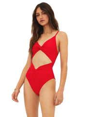 Beach Riot: Aviva One Piece (BR8052C-RED)