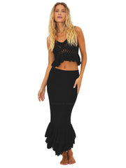 Beach Riot: Leigh-Polly Skirt (BR41874S4-BLK-BR41865S4-BLK)