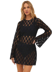 Beach Riot: Goldie Dress (BR43263S4-BLK)