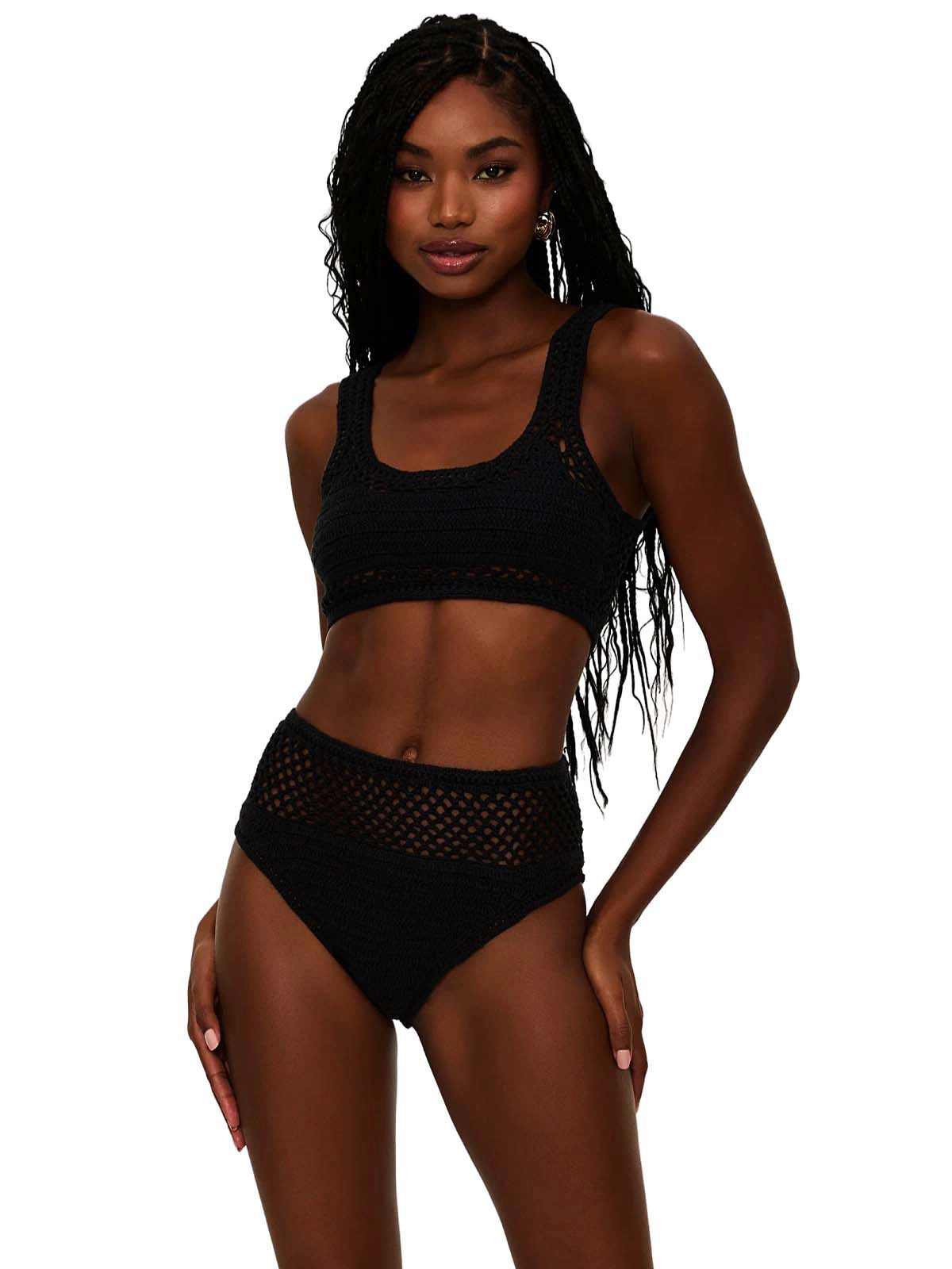 Beach Riot: Elliot-Brinley Bikini (BR43210SX-BLK-BR43222SX-BLK)