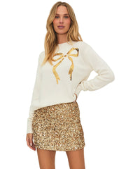Beach Riot: Jolene Sweater-Trixie Skirt (BR46669R4-CREA-BR46665R4-GOLP)
