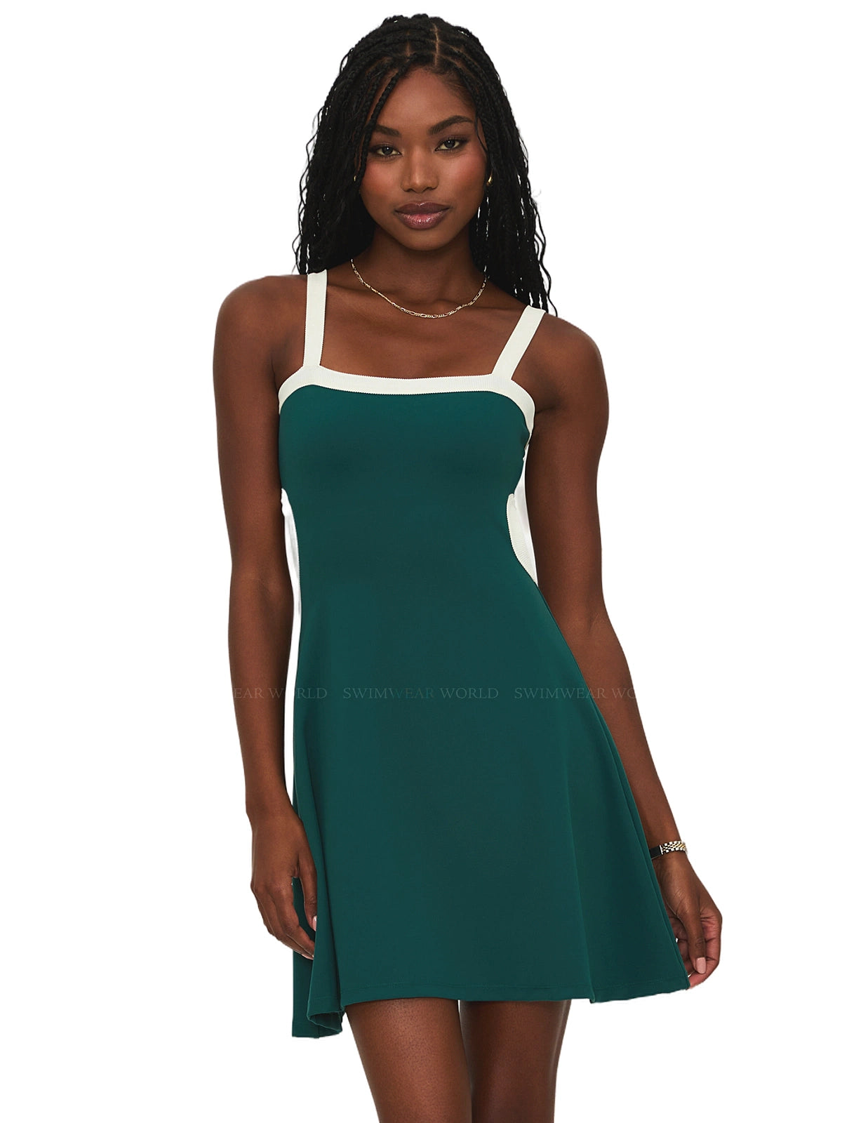 Sage Dress Pine Green, XS / Pine Green