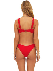 Beach Riot: Sophia-Vanessa Bikini (BR3641C2-RED-BR8030C-RED)