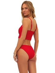 Beach Riot: Elara-Saffron Bikini (BR8018C-RED-BR8032C-RED)