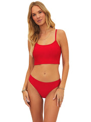 Beach Riot: Elara-Saffron Bikini (BR8018C-RED-BR8032C-RED)
