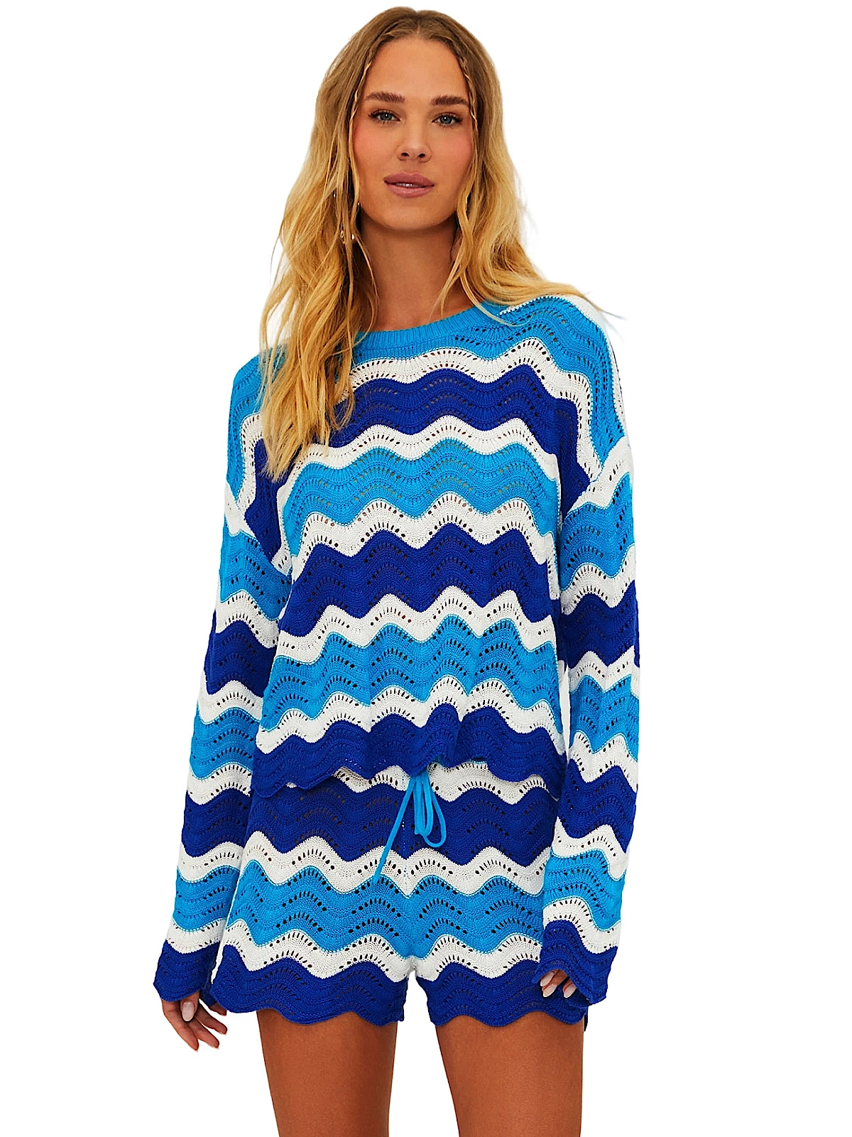 Beach Riot: Beach Sweater-Balboa Short (BR49472S5-RIWA-BR49466S5-RIWA)