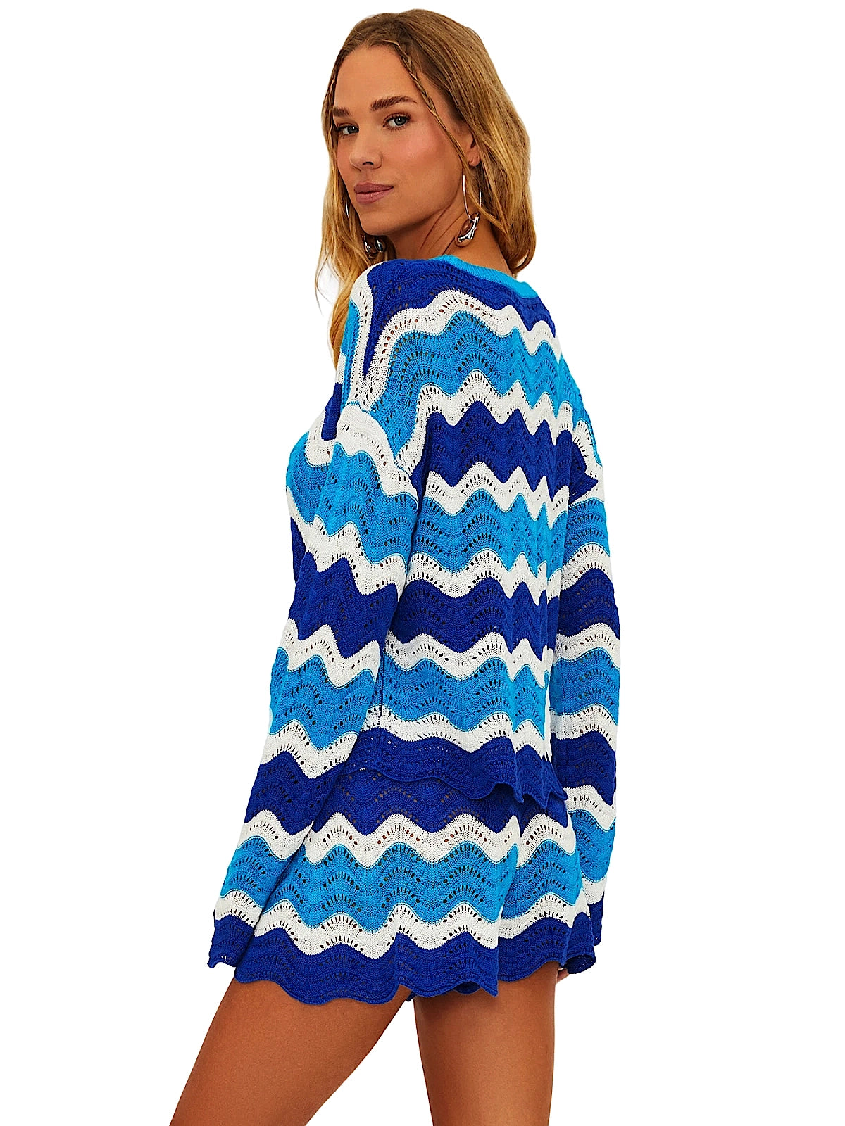 Beach Riot: Beach Sweater-Balboa Short (BR49472S5-RIWA-BR49466S5-RIWA)