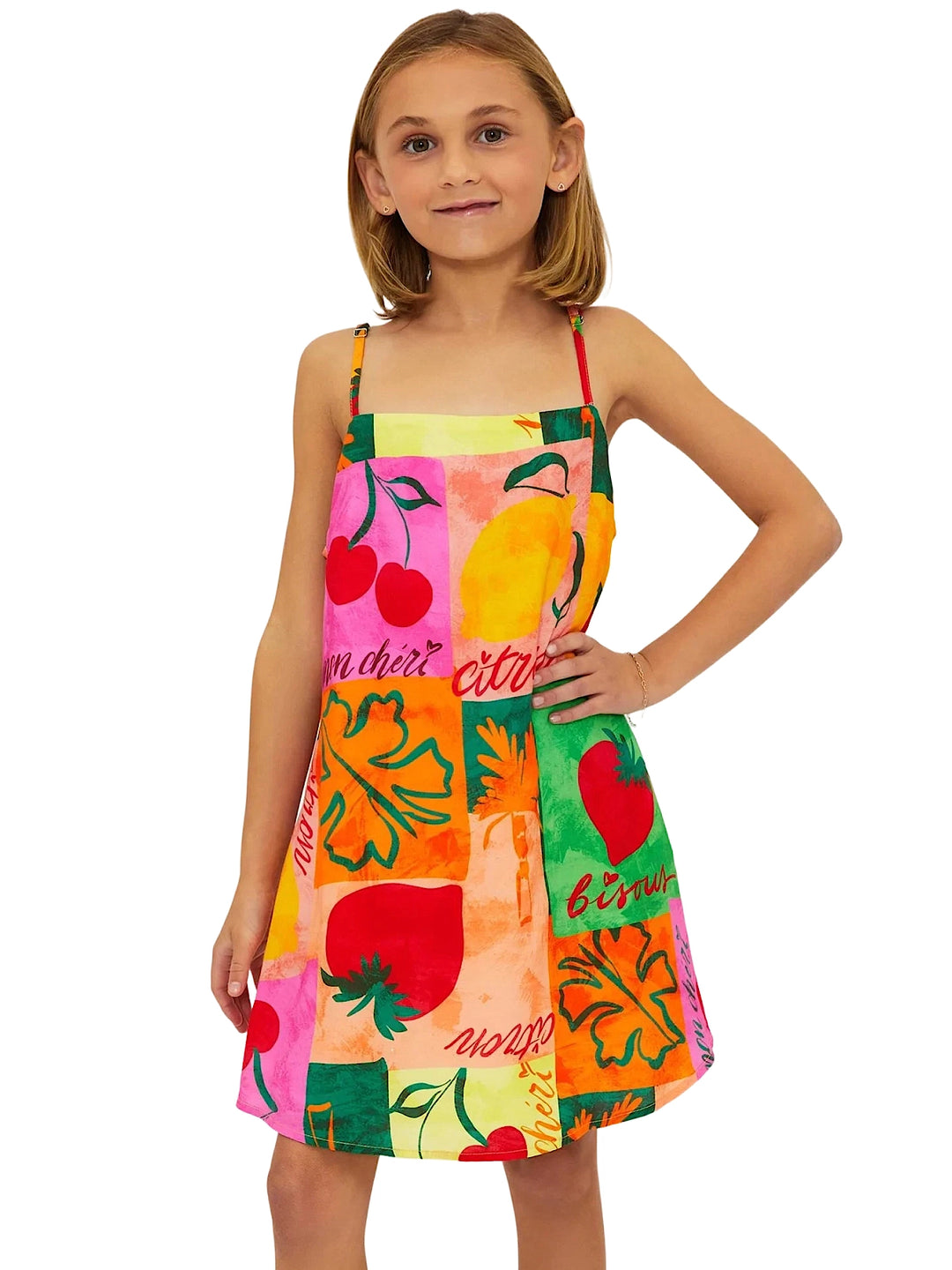 blue dress for baby girl Beach Riot Kids: Little Tayla Dress (BRG50263SX-FRMA) – Swimwear World